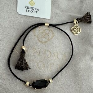 Kendra Scott Black and Gold Bracelet